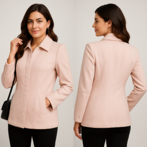 Chaqueta cachimir  rosa