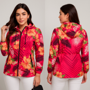 Chaqueta floral Dama