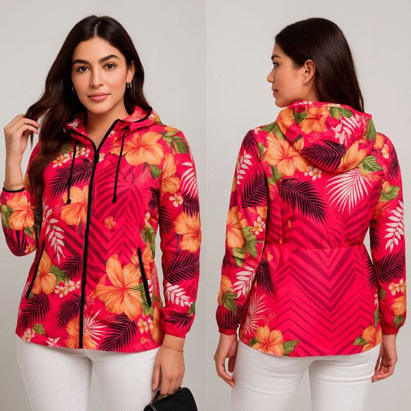 Chaqueta floral Dama
