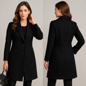 Abrigo Elegante Negro